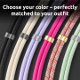 CABLE USB-C TO USB-C 1.65M/LANYARD PURPLE 7991003 INTENSO