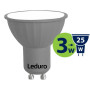 Light Bulb, LEDURO, Power consumption 3 Watts, Luminous flux 250 Lumen, 3000 K, 220-240V, Beam angle 90 degrees, 21170