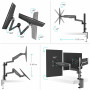 MONITOR ACC DESK MOUNT/13-32 BLACK G140-B ONKRON