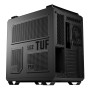 Case, ASUS, TUF Gaming GT502 Horizon, MidiTower, Case product features Transparent panel, Not included, ATX, MicroATX, MiniITX, Colour Black, TUFGAMINGGT502HORIZON
