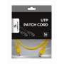 PATCH CABLE CAT5E UTP 2M/YELLOW PP12-2M/Y GEMBIRD
