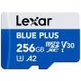 MEMORY MICRO SDXC 256GB UHS-I/W/A LMSBLPL256G-BNANG LEXAR