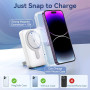 POWER BANK WRL 10000MAH 22.5W/MAGNETIC BLACK FHTB0 VENTION
