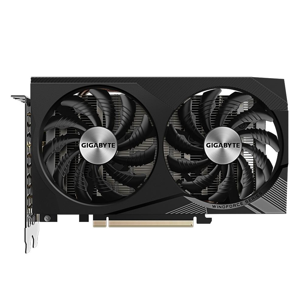 Graphics Card, GIGABYTE, NVIDIA GeForce RTX 3050, 8 GB, GDDR6, 128 bit, PCIE 4.0 16x, Memory 14000 MHz, 2xHDMI, 2xDisplayPort, GV-N3050WF2OCV2-8GD Graphics Card, GIGABYTE, NVIDIA GeForce RTX 3050, 8 GB, GDDR6, 128 bit, PCIE 4.0 16x, Memory 14000 MHz, 2xHDMI, 2xDisplayPort, GV-N3050WF2OCV2-8GD