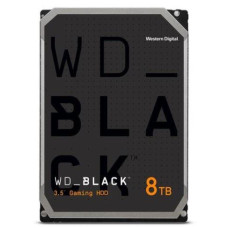 HDD, WESTERN DIGITAL, Black, 8TB, SATA, 256 MB, 7200 rpm, 3,5, WD8001FZBX