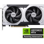 Graphics Card, MSI, NVIDIA GeForce RTX 5060 Ti, 8 GB, GDDR7, 128 bit, PCIE 5.0 16x, Dual Slot Fansink, 1xHDMI, 3xDisplayPort, 5060TI8GVENTUS2XOCPL