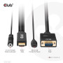 CABLE HDMI TO VGA 2M/M/M CAC-1712 CLUB3D CABLE HDMI TO VGA 2M/M/M CAC-1712 CLUB3D