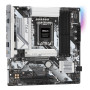 Mainboard, ASROCK, Intel B760 Express, LGA1700, Micro-ATX, Memory DDR5, Memory slots 4, 1xPCI-Express 3.0 16x, 1xPCI-Express 5.0 16x, 1xM.2, 1xHDMI, 1xDisplayPort, 2xUSB 2.0, 3xUSB 3.2, 1xUSB-C, 1xPS/2, 1xRJ45, 3xAudio port, B760MPRORS