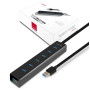 I/O HUB USB3.0 7PORT CHARGING/W/AC 1.2M HUE-SA7BP AXAGON