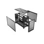 Case, MONTECH, micro ATX/Mini-ITX, Black, Mini Tower, PC, Ten, TEN(B)