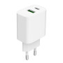CHARGER USB UNIVERSAL QC3.0/TA-UC-PDQC20-01-W GEMBIRD