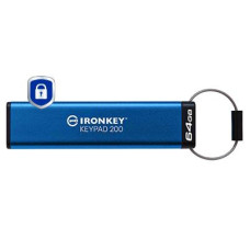 MEMORY DRIVE FLASH USB3.2/64GB IKKP200/64GB KINGSTON