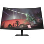 LCD Monitor, HP, 31.5, Gaming/Curved, Panel VA, 2560x1440, 16:9, 165Hz, Matte, 1 ms, Height adjustable, Tilt, Colour Black, 780K6E9