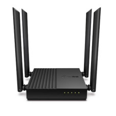 Wireless Router, TP-LINK, Wi-Fi 5 (802.11ac), Data speed 1200 Mbit/s, Ethernet WAN Yes, Ethernet LAN Yes, 4xLAN ports, ARCHERC64