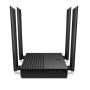 Wireless Router, TP-LINK, Wi-Fi 5 (802.11ac), Data speed 1200 Mbit/s, Ethernet WAN Yes, Ethernet LAN Yes, 4xLAN ports, ARCHERC64