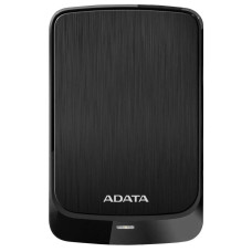 External HDD, ADATA, HV320, 2TB, USB 3.1, Colour Black, AHV320-2TU31-CBK