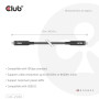 CABLE USB-C 15M/M/M CAC-2580 CLUB3D