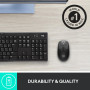 MOUSE USB OPTICAL WRL M190/CHARCOAL 910-005905 LOGITECH