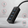 I/O HUB USB-C 4PORT MINI/0.2M HUE-M1C AXAGON