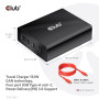 MOBILE TRAVEL CHARGER USB-C/132W GAN CAC-1906 CLUB3D