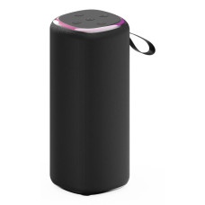 Portable Speaker, GEMBIRD, Black, Wireless, Bluetooth, SPK-BT-LED-08L