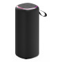 Portable Speaker, GEMBIRD, Black, Wireless, Bluetooth, SPK-BT-LED-08L
