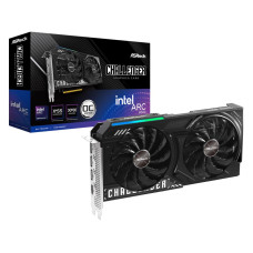 Graphics Card, ASROCK, Intel Arc A580, 12 GB, GDDR6, 192 bit, PCIE 4.0 8x, GPU 2740 MHz, Dual Slot Fansink, 1xHDMI, 3xDisplayPort, B580CL12GO