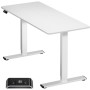 DESK MOTORISED/WHITE WDT221E-W ONKRON