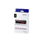 SSD, SAMSUNG, 990 PRO with Heatsink, 2TB, M.2, PCIE, NVMe, MLC, Write speed 6900 MBytes/sec, Read speed 7450 MBytes/sec, 2.3mm, TBW 1200 TB, MTBF 1500000 hours, MZ-V9P2T0GW