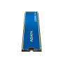SSD,ADATA,LEGEND 750,500GB,M.2,PCIE,3D NAND,Write speed 2400 MBytes/sec,Read speed 3400 MBytes/sec,TBW 600 TB,MTBF 2000000 hours,ALEG-750-500GCS
