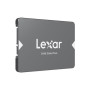 SSD, LEXAR, NS100, 2TB, SATA 3.0, Write speed 500 MBytes/sec, Read speed 550 MBytes/sec, 2,5, LNS100-2TRB