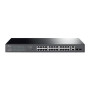 Switch, TP-LINK, Desktop/pedestal, 28x10Base-T / 100Base-TX / 1000Base-T, PoE+ ports 24, 250 Watts, TL-SG1428PE