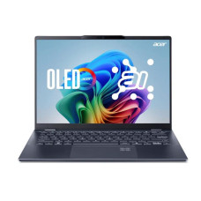 Notebook, ACER, Swift, 14 AI, SF14-51-78TU, CPU Core Ultra, u7-256V, 2200 MHz, 14, 2880x1800, RAM 16GB, LPDDR5x, SSD 1TB, Intel Arc, Integrated, ENG, Windows 11 Home, Blue, 1.28 kg, NX.J2KEL.002