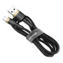 CABLE LIGHTNING TO USB 1M/GOLD/BLACK CALKLF-BV1 BASEUS