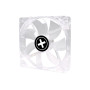 CASE FAN 120MM TRANSP 3PIN+4P/RED 12V XF046 XILENCE