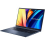 Notebook, ASUS, VivoBook Series, X1502ZA, CPU Core i7, i7-12700H, 2300 MHz, 15.6, 1920x1080, RAM 16GB, DDR4, SSD 512GB, Intel UHD Graphics, Integrated, ENG, Windows 11 Home, Blue, 1.7 kg, 90NB0VX1-M03590