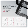 NB ACC STAND 10-17.3/ALUMINUM BLACK STND-LAB AXAGON