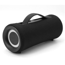 Portable Speaker, GEMBIRD, Black, Wireless, 1xUSB-C, SPK-BT-LED-04