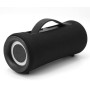 Portable Speaker, GEMBIRD, Black, Wireless, 1xUSB-C, SPK-BT-LED-04