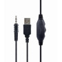 HEADSET GAMING/BLACK GHS-06 GEMBIRD