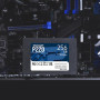 SSD, PATRIOT, P220, 256GB, SATA, Write speed 490 MBytes/sec, Read speed 550 MBytes/sec, 2,5, TBW 120 TB, P220S256G25