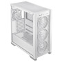 Case, ASUS, TUF Gaming GT302 ARGB, MidiTower, Case product features Transparent panel, Not included, ATX, EATX, MicroATX, MiniITX, Colour White, TUFGAMINGGT302ARGB