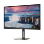 LCD Monitor, AOC, 27, Panel VA, 2560x1440, 16:9, 75 Hz, Matte, 4 ms, Speakers, Swivel, Pivot, Height adjustable, Tilt, Colour Black, Q27V5N/BK