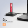SSD ACC DOCK STATION USB-C/M.2 NVME ADSA-M2C11 AXAGON