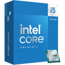 CPU, INTEL, Desktop, Core i5, i5-14400, Raptor Lake, 2500 MHz, Cores 10, 20MB, Socket LGA1700, 65 Watts, GPU UHD 730, BOX, BX8071514400SRN46