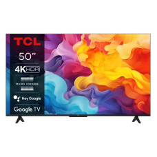 TV Set, TCL, 50, 4K/Smart, 3840x2160, Wireless LAN, Bluetooth, Google TV, 50V6B