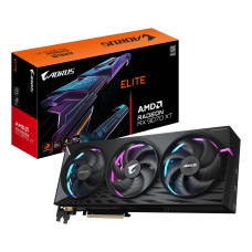 Graphics Card, GIGABYTE, AMD Radeon RX 9070 XT, 16 GB, GDDR6, 256 bit, PCIE 5.0 16x, Triple slot Heatpipe, 2xHDMI, 2xDisplayPort, R9070XTAORUSE-16GD1.0