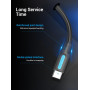 CABLE USB-C TO USB-C/1M BLACK COSBF VENTION