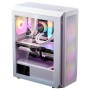 Case, ADATA, VALOR AIR PLUS MID, MidiTower, Case product features Transparent panel, ATX, MicroATX, MiniITX, Colour White, VALORAIRPLUSMTA-WHCWW