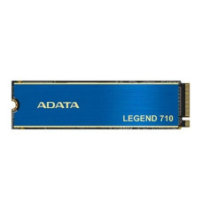 SSD, ADATA, LEGEND 710, 256GB, M.2, PCIE, NVMe, 3D NAND, Write speed 1000 MBytes/sec, Read speed 2100 MBytes/sec, TBW 65 TB, MTBF 1500000 hours, ALEG-710-256GCS